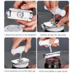 Easy Open Adjustable Grip Jar Opener - Image 2