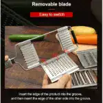Multi-Purpose Vegetable Slicer Cuts Set - Image 7
