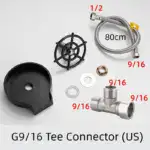 Bar Counter Cup Washer Sink High-pressure Spray Automatic Faucet Coffee Pitcher Wash Cup Tool Kitchen - Image 6