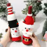 Christmas Sweater Wine Bottle Cover - Image 5